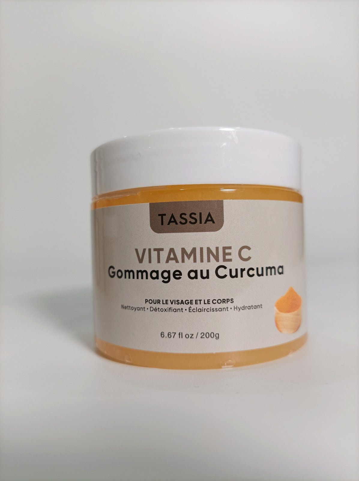 Gommage au curcuma visage et corps